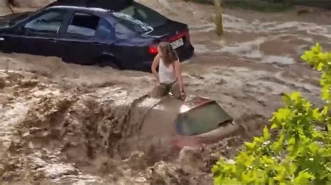 las imágenes de las impresionantes inundaciones que sumergieron el