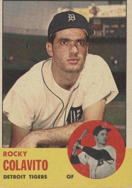 Topps Rocky Colavito For Sale Online Ebay