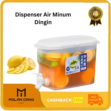 Jual Molan Cano Dispenser Air Minum Dingin Jus Water Tank Juice