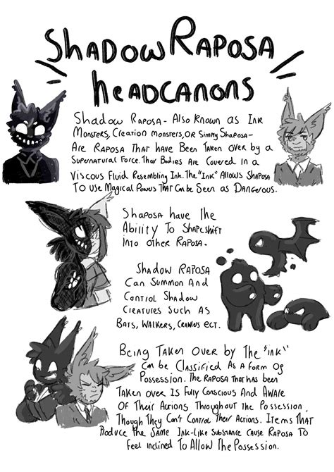 Shadow Raposa Headcanons Drawn To Life Amino Amino