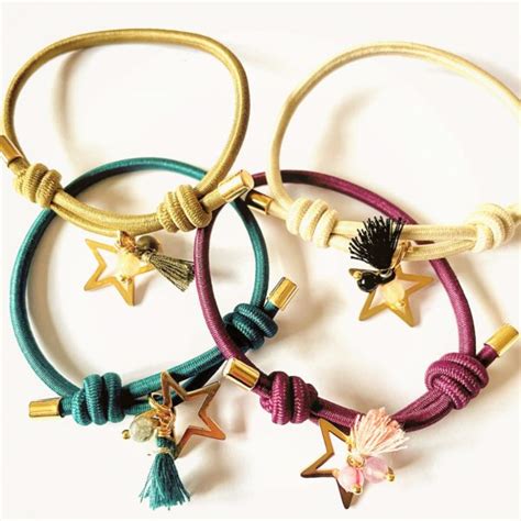 Pulsera Goma Estrella Nudo Naccomplementos