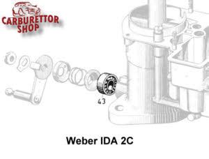 Throttle Shaft Bearing For Weber Ida C Carburetors