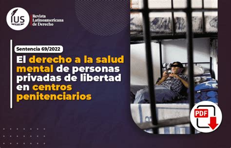 El Derecho A La Salud Mental De Personas Privadas De Libertad En