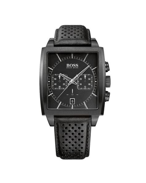 Boss By Hugo Boss Hugo Boss Black Square Dial Watch For Men Lyst