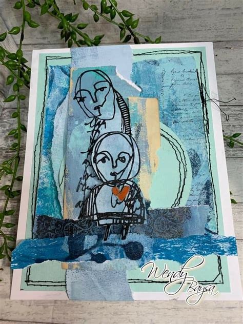 Pin By Kam On Dina Wakely Art Art Journal Mixed Media Collage