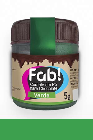 Corante Para Chocolate Verde Fab