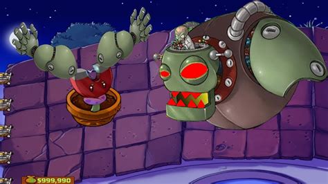 Plants Vs Zombies Battlez 1 Magnet Shroom Vs Dr Zomboss YouTube