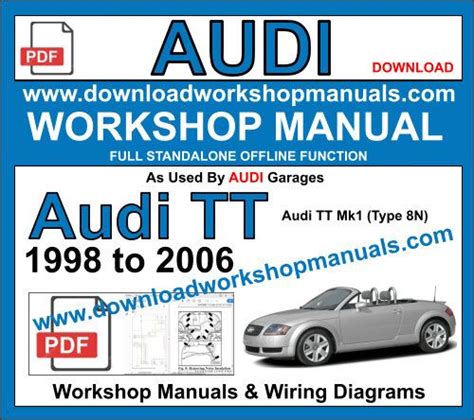 Audi Tt Workshop Manuals