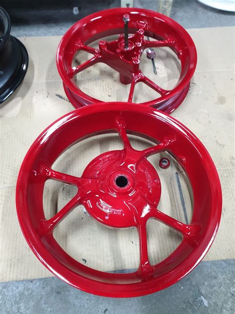 Aerox Red Rims Motorcycles Motorcycle Accessories On Carousell