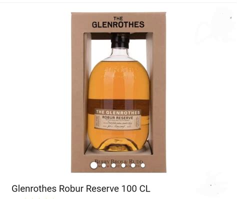 Glenrothes Robur Reserve L Food Drinks Alcoholic Beverages On