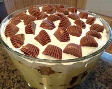 Peanut Butter Brownie Trifle Easy Recipes Idea