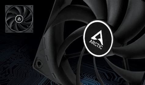 Wentylator Arctic F14 Silent Black 140mm - ProLine