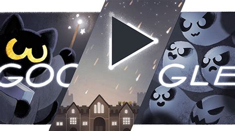 Google Halloween Cat Game HAPPY HALLOWEEN With NomNomNaomi YouTube