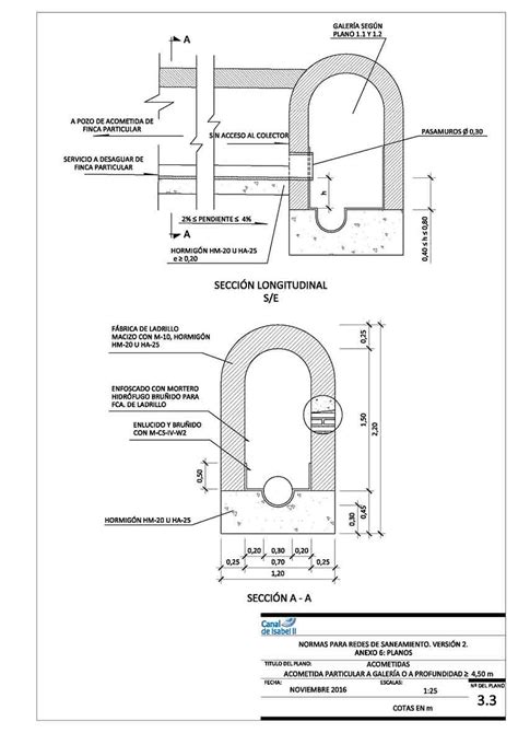 Requisitos Acometida De Saneamiento Tecnicos Construccion Shg