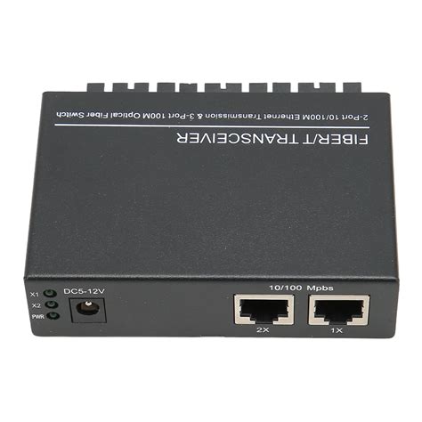 Ethernet Switch Converter 1310nm 100mbps Sc 2 Fiber Singlemode Led Indicator Fiber Ethernet