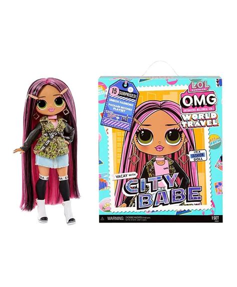 L O L Surprise Omg World Travel City Babe Fashion Doll With