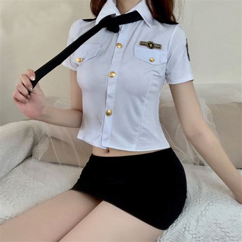 Jual Set Lingerie Seragam Cosplay Wanita Kostum Cosplay Pesta Kostum Halloween 3A258 Shopee