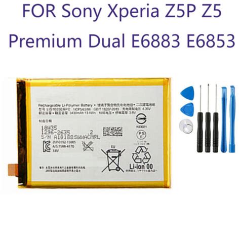 Replacement Battery For SONY Xperia Z5 Premium E6853 LIS1605ERPC