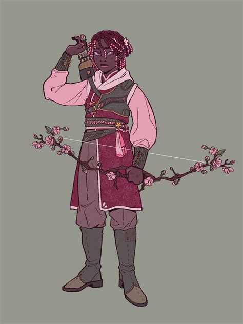 jialu 佳潞 on Twitter working on some design for npcs in my dnd game