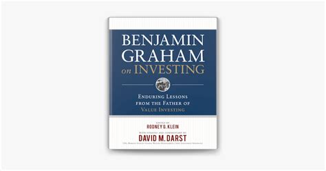 ‎benjamin Graham On Investing Enduring Lessons From The Father Of