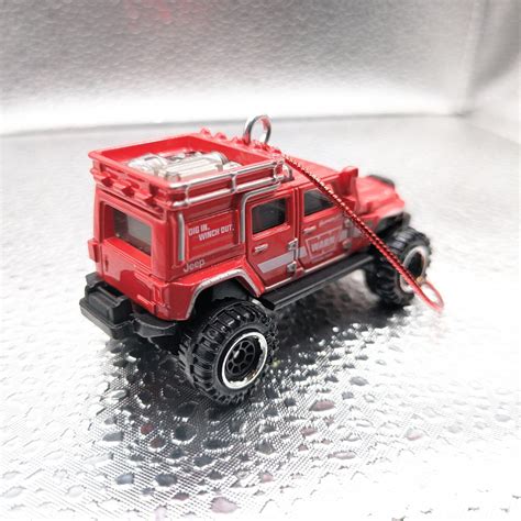 Hot Wheels Jeep Wrangler Superlift RED Or WHITE Christmas Tree Etsy