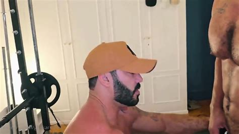 Two Guy Have Sex While Workout