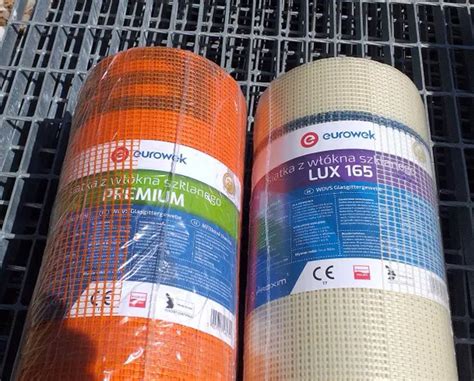 Фасадна армувальна сітка зі скловолокна Eurowek Lux 165, 160 г/м², 1×50 ...