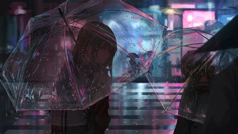 Anime City Rain Wallpapers Top Free Anime City Rain Backgrounds