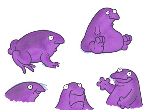 The Purple Frog | Art For...