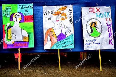Placards Support Sex Workers Seen During Editorial Stock Photo Stock Image Shutterstock