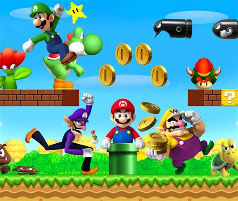 Image - Super Mario Bros. 2010 Scene Art.png - Fantendo, the Video Game ...