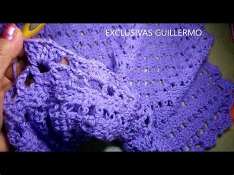 HERMOSA COBIJA TEJIDA A CROCHET MUY SENCILLA YouTube