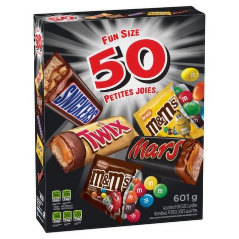 Mars - Variety Halloween Chocolate Candy Bars Assorted Fun Size Bars