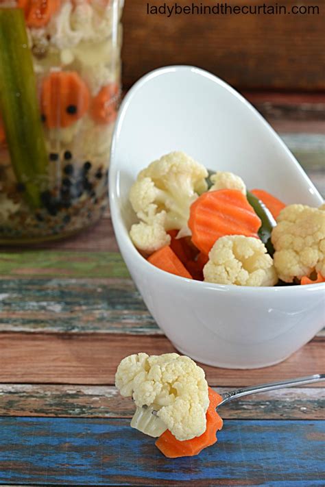 Pickled Refrigerator Cauliflower