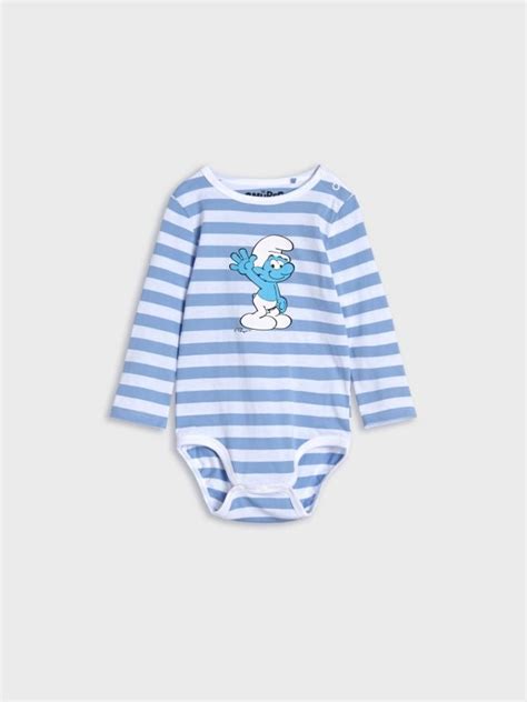 Bodi The Smurfs Boja Bijelo SINSAY ZP376 00X