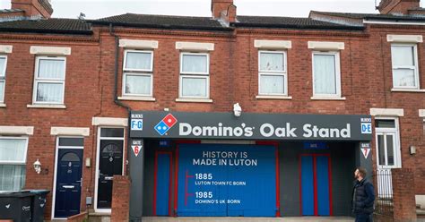 Extra Flavour Added To Kenilworth Road As Domino S Sponsor Famous Oak