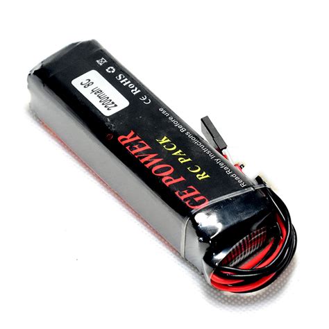 11.1V 3S 2200mAh 8C LiPO Battery [GE50092] - $35.00 : HUAYU-HOBBY.COM : ECHOBBY