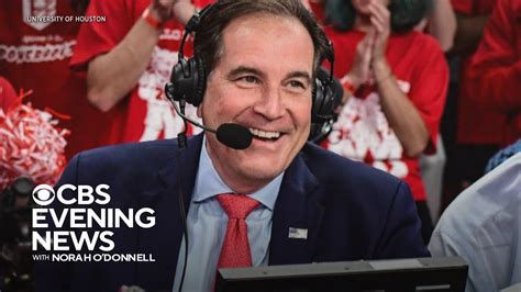 Jim Nantz Opens Up On His Career And Calling His Final Ncaa Tournament Youtube