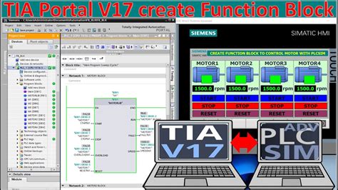 Tia Portal V Basic Create Function Block Fbd Youtube