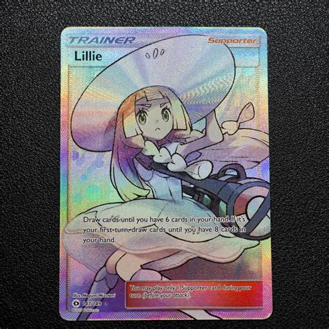 リーリエ 英語版 Sr 正規品 帽子リーリエ 海外版 ポケモンカード メルカリ