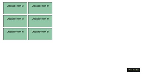 React Virtual Draggable Grid Example Forked Codesandbox