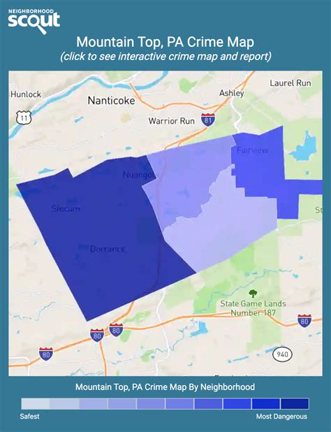 Mountain Top 18707 Crime Rates And Crime Statistics NeighborhoodScout