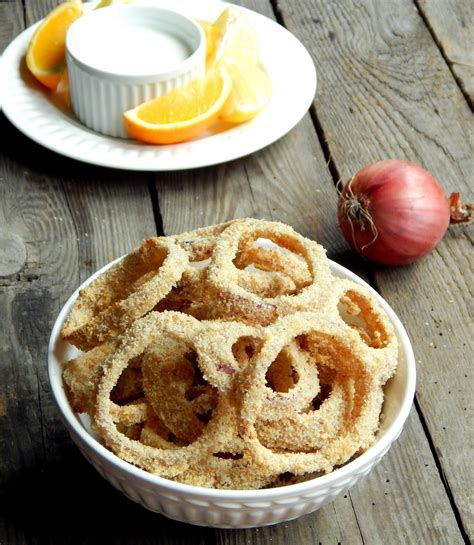 Gopi And Spice: Kolutici od luka iz rerne / OMG baked onion rings
