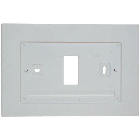 Emerson Wall Plate For Sensi Wi Fi Thermostat In White The Home Depot Canada