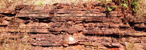 Nter Laminated Sequence Of Sandstone Shale Near The Contact Of The