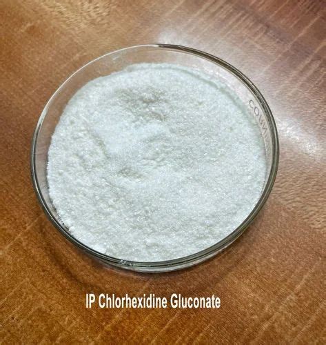 Industrial Chemical Ip Chlorhexidine Gluconate Powder Manufacturer