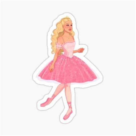 "barbie in the nutcracker / barbie and the nutcracker" Sticker by itsrn ...