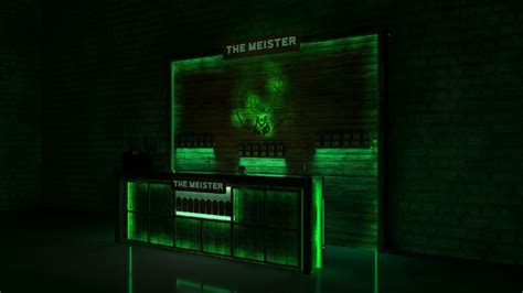 Jagermeister Bar Designs On Behance Bar Design Jagermeister Design