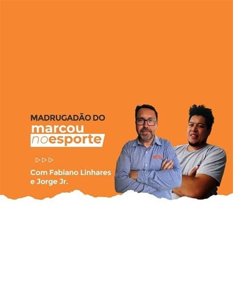 Programa Madrugadão do Marcou no Esporte Marcou no Esporte