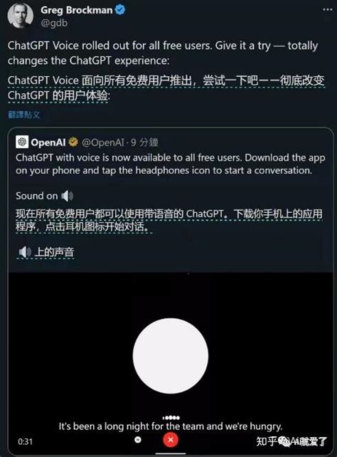 宫斗戏演完，openai开始放大招了，gpt语音功能全面放开！ 知乎